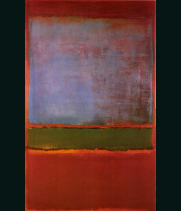 Violet Green and Red 1951 painting - Mark Rothko Violet Green and Red 1951 art painting